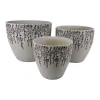 Ceramic and plastic hydroponic flower POTS and containers with inner boxes are available in multiple materials for simple home green plant cultivation Item Picture